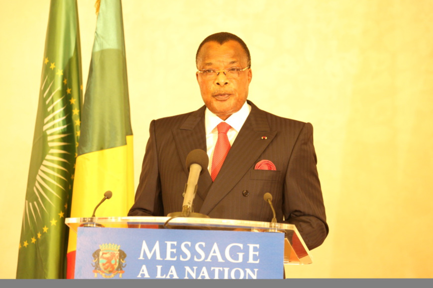 Congo Brazzaville : Denis Sassou N'Guesso invite les congolais au reférendum Congo Brazzaville : Denis Sassou N'Guesso invite les congolais au reférendum