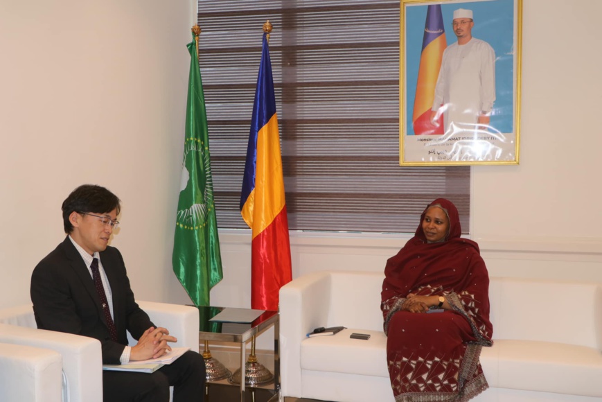 Tchad : une délégation du JICA reçue par la ministre déléguée aux Affaires étrangères Tchad : une délégation du JICA reçue par la ministre déléguée aux Affaires étrangères