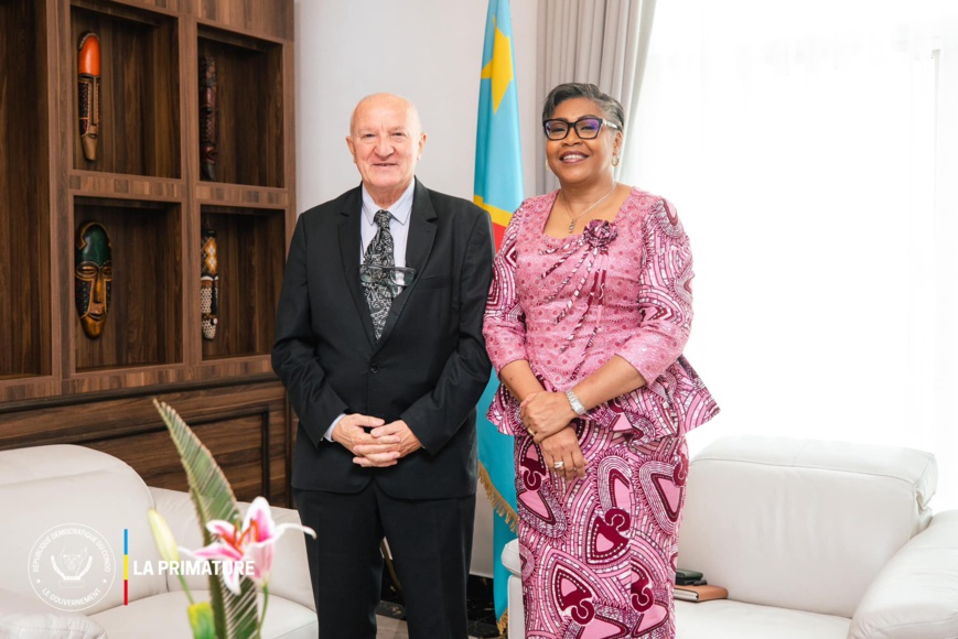 RDC : coopération agricole, l’ambassadeur de Serbie reçu la Première ministre RDC : coopération agricole, l’ambassadeur de Serbie reçu la Première ministre