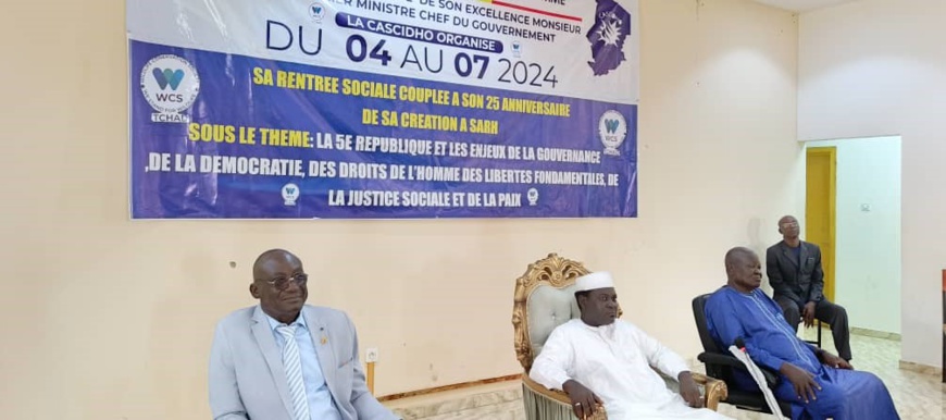 Tchad - Rentrée Sociale de la CASCIDHO à Sarh : Célébration de 25 Ans de Lutte pour les Droits de l'Homme Tchad - Rentrée Sociale de la CASCIDHO à Sarh : Célébration de 25 Ans de Lutte pour les Droits de l'Homme