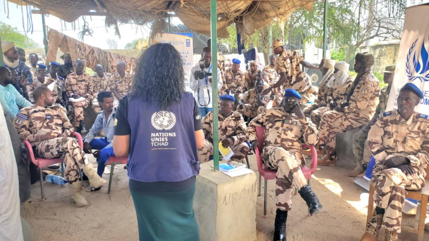 Tchad : à Abéché, les forces de défense et de sécurité formées sur les notions de droits de l'homme Tchad : à Abéché, les forces de défense et de sécurité formées sur les notions de droits de l'homme