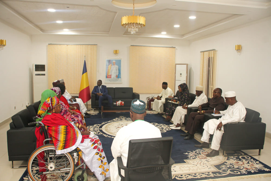 Tchad : le Premier ministre reçoit une délégation de l'Union Parlementaire Africaine Çad: Başbakan, Afrika Parlamento Birliği'nden heyeti kabul etti