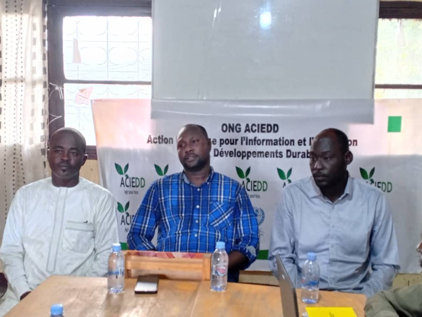 Tchad : les membres de l'ONG ACIEDD à l'école du numérique Tchad : les membres de l'ONG ACIEDD à l'école du numérique