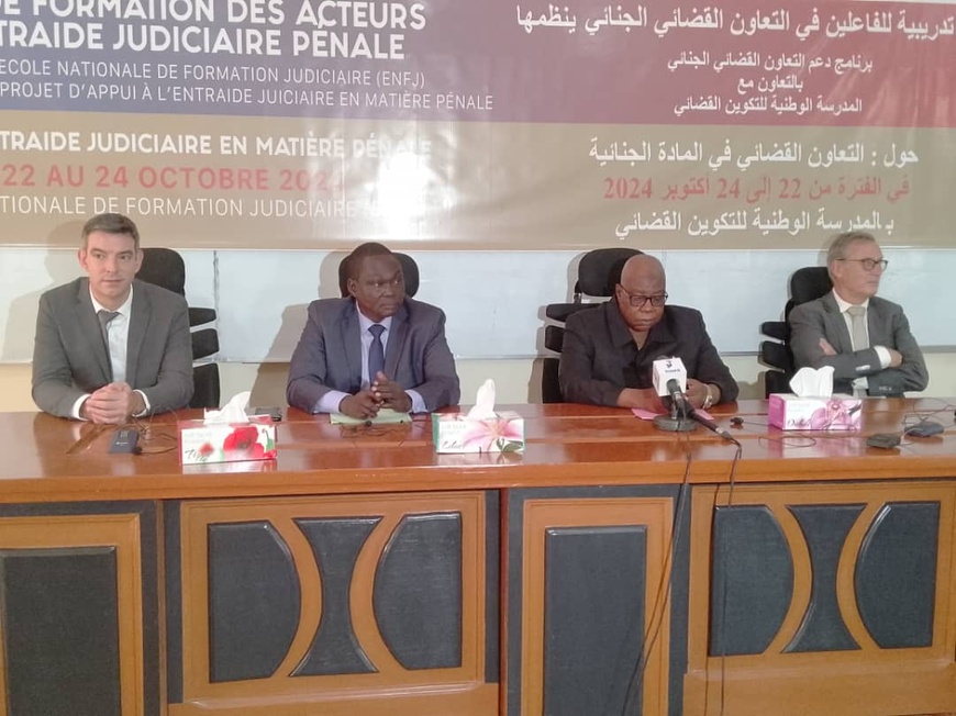 Tchad : l’ENFJ organise un atelier de renforcement de capacités des magistrats Tchad : l’ENFJ organise un atelier de renforcement de capacités des magistrats
