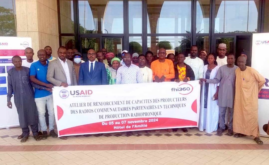 Tchad : les producteurs des radios communautaires en évaluation des capacités techniques Tchad : les producteurs des radios communautaires en évaluation des capacités techniques