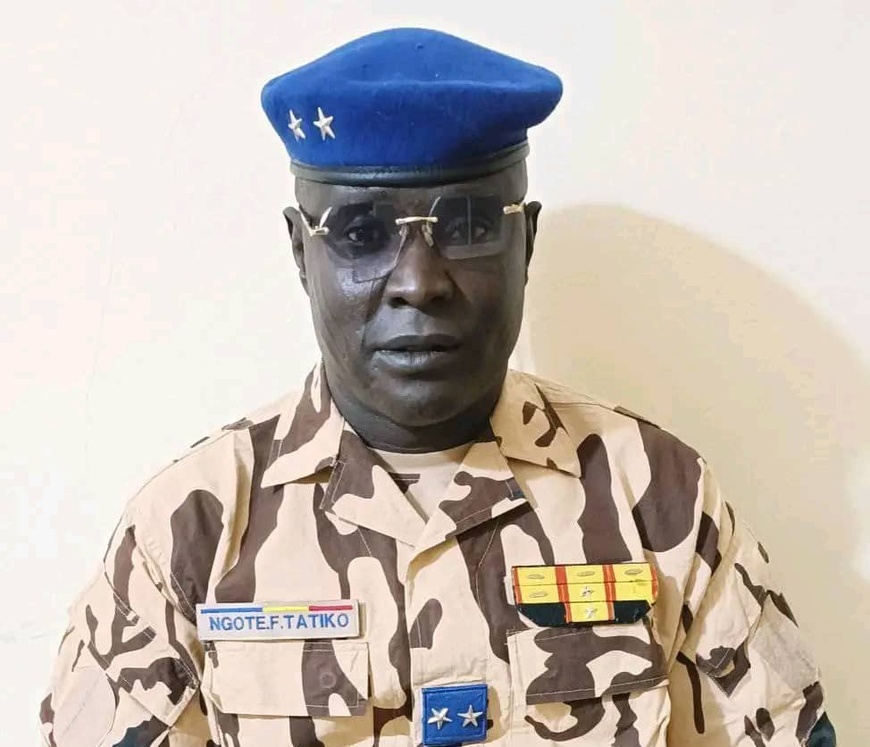 Tchad : le général Ngote François Tatiko nommé commandant 2ème adjoint de la DGSAT Tchad : le général Ngote François Tatiko nommé commandant 2ème adjoint de la DGSAT