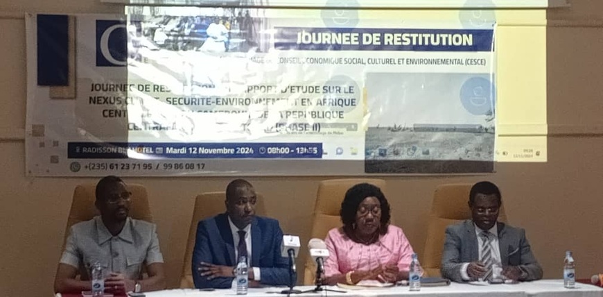 Climat et Sécurité : Le CEDPE présente son rapport sur les défis environnementaux en Afrique centrale Climat et Sécurité : Le CEDPE présente son rapport sur les défis environnementaux en Afrique centrale