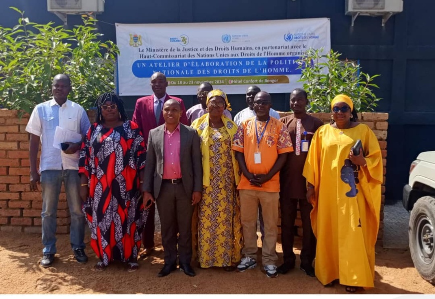 Le Tchad pose les jalons d'une politique nationale des droits de l'homme plus ambitieuse Le Tchad pose les jalons d'une politique nationale des droits de l'homme plus ambitieuse