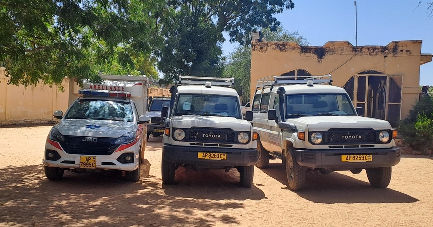 Tchad : Au Sila, 100 motos et 3 ambulances remis pour renforcer la sécurité et les services de santé Tchad : Au Sila, 100 motos et 3 ambulances remis pour renforcer la sécurité et les services de santé