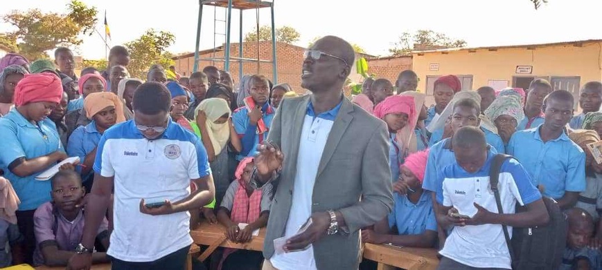 Tchad : MAVI sensibilise les élèves sur le mois du livre Tchad : MAVI sensibilise les élèves sur le mois du livre