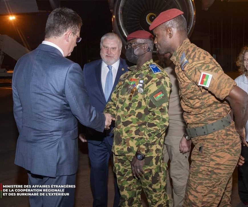 Burkina : visite du vice-Premier ministre russe Alexandre Novak Burkina : visite du vice-Premier ministre russe Alexandre Novak