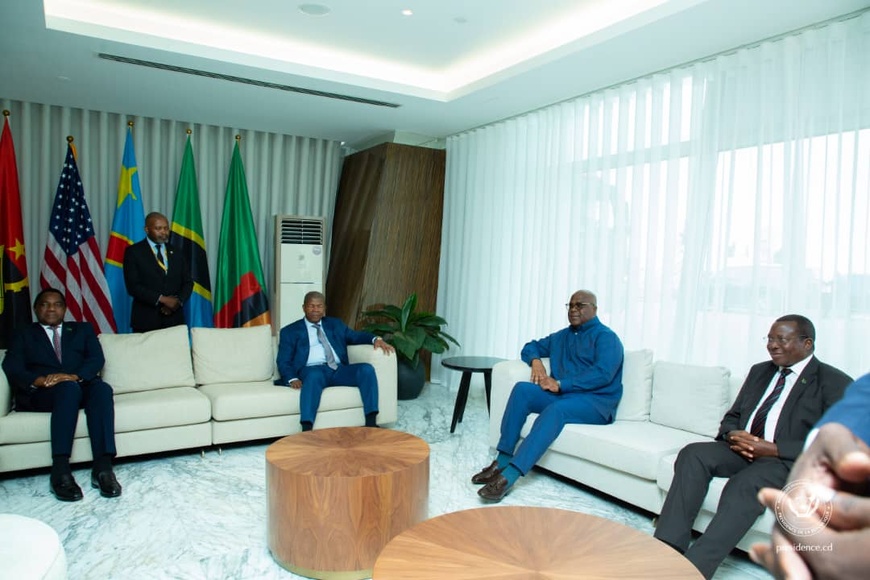 Angloa - Félix Tshisekedi à Lobito : Un pas de géant pour le corridor transafricain Angloa - Félix Tshisekedi à Lobito : Un pas de géant pour le corridor transafricain