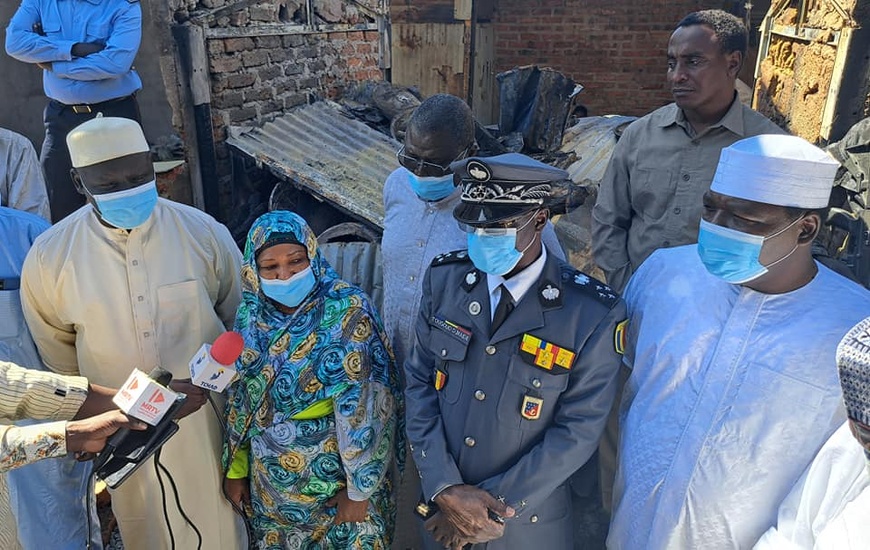 Tchad - Incendies au marché de Dembé et Mil à N'Djaména : La maire évalue les dégâts et appelle à la vigilance Tchad - Incendies au marché de Dembé et Mil à N'Djaména : La maire évalue les dégâts et appelle à la vigilance