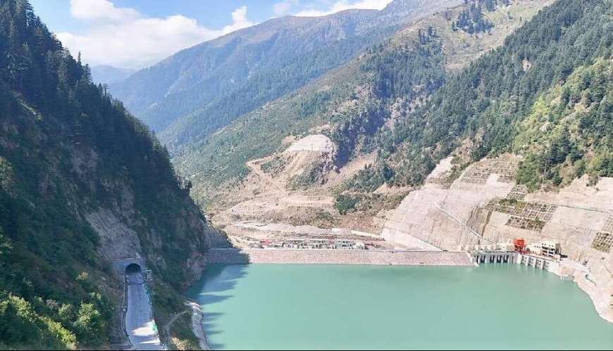 Photo shows the Suki Kinari Hydropower Project in Pakistan, invested and constructed by a Chinese company. (Photo by Deng Hailong) Photo shows the Suki Kinari Hydropower Project in Pakistan, invested and constructed by a Chinese company. (Photo by Deng Hailong)