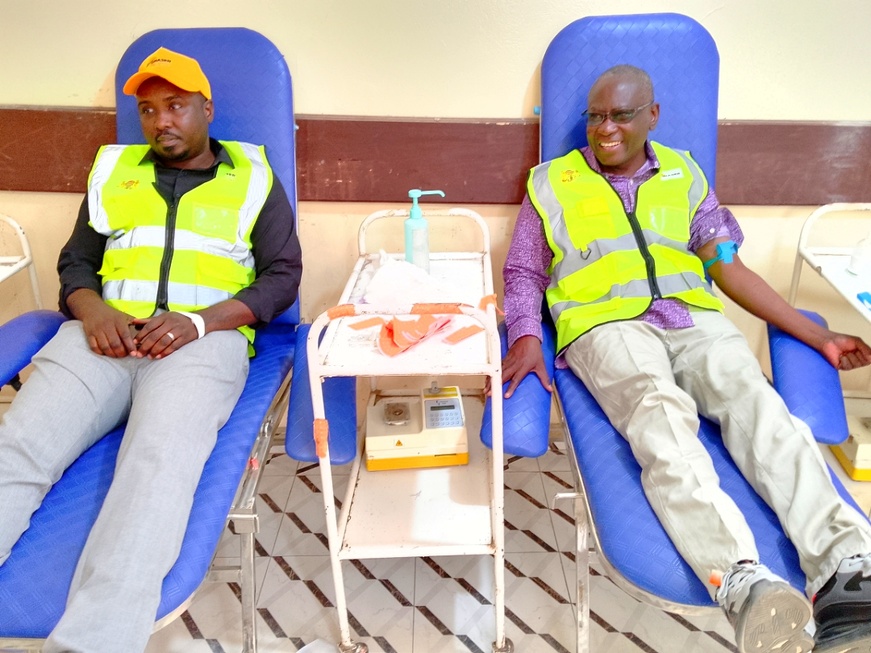 Tchad : L’ONASER se mobilise avec une opération de don de sang Tchad : L’ONASER se mobilise avec une opération de don de sang