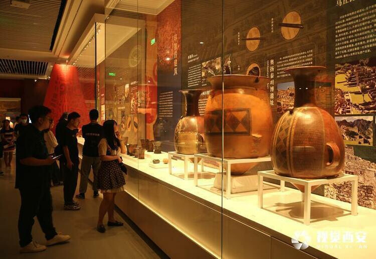 An exhibition on the Inca civilization is jointly hosted by the Shaanxi Bureau of Cultural Relics and Peru's Ministry of Culture at the Shaanxi History Museum, northwest China's Shaanxi province, June 10, 2023. (Photo from Visual Xi'an) An exhibition on the Inca civilization is jointly hosted by the Shaanxi Bureau of Cultural Relics and Peru's Ministry of Culture at the Shaanxi History Museum, northwest China's Shaanxi province, June 10, 2023. (Photo from Visual Xi'an)