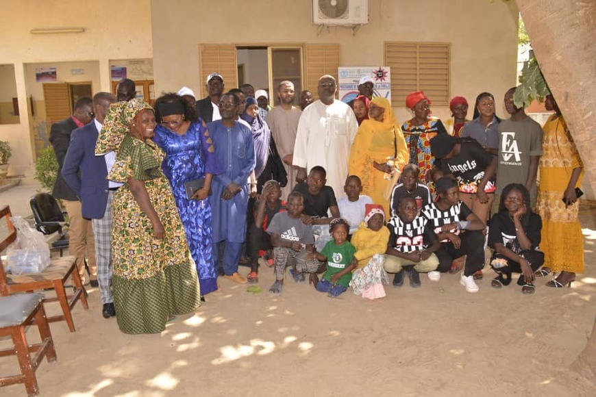 Tchad : la CNPS offre des vivres aux orphelins de SOS Villages d’Enfants Tchad : la CNPS offre des vivres aux orphelins de SOS Villages d’Enfants