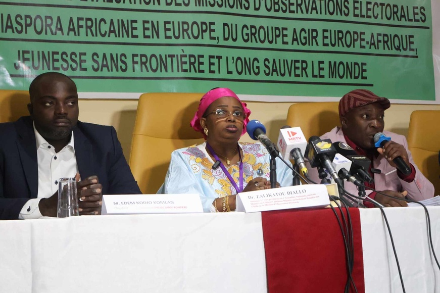 Tchad : la Mission d'observation de la diaspora africaine en Europe félicite le triple scrutin Tchad : la Mission d'observation de la diaspora africaine en Europe félicite le triple scrutin