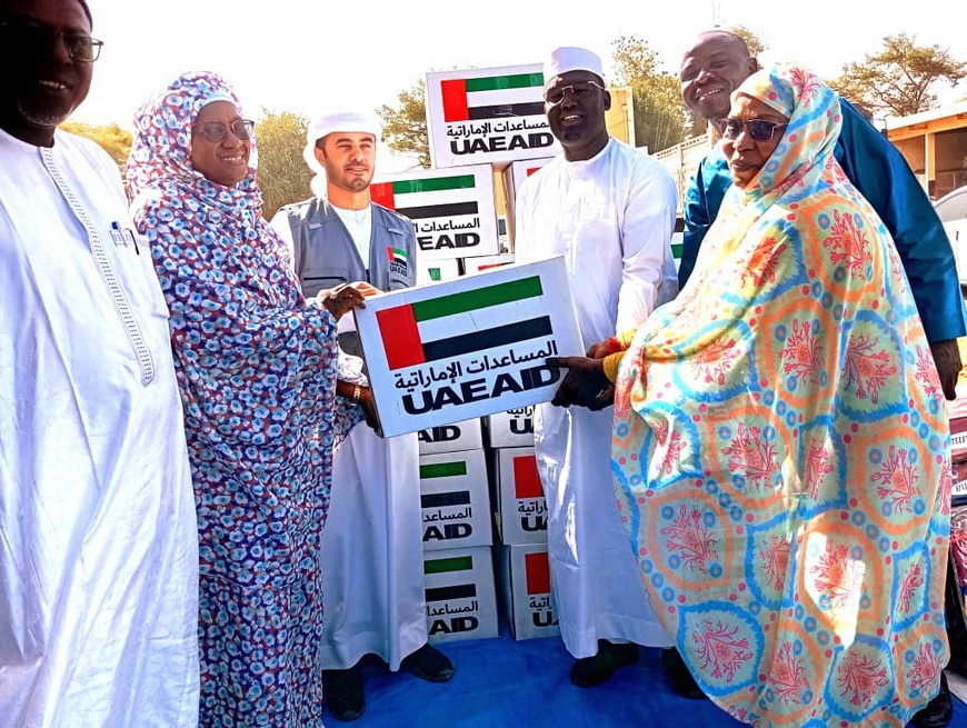 Les Émirats Arabes Unis viennent en aide aux plus vulnérables au Tchad Les Émirats Arabes Unis viennent en aide aux plus vulnérables au Tchad