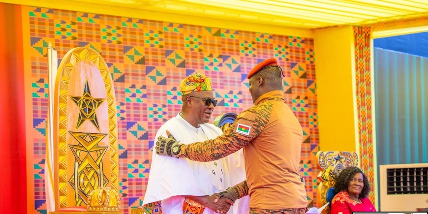 Ghana : le capitaine Ibrahim Traoré a assisté à l’investiture du président Dramani Mahama Ghana : le capitaine Ibrahim Traoré a assisté à l’investiture du président Dramani Mahama