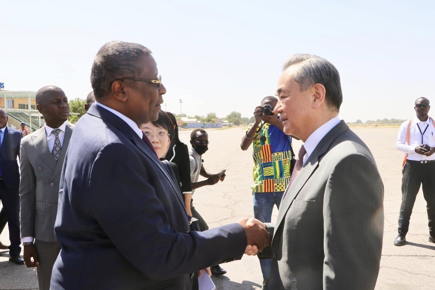 Tchad : visite du ministre chinois des Affaires étrangères Tchad : visite du ministre chinois des Affaires étrangères