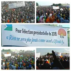 DJIBOUTI : 20 novembre 2015, la "marche citoyenne" pour contre balancer sur celle de la "honte".