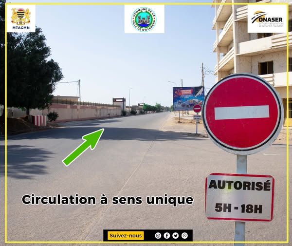 Tchad - Attention : Sens Interdit devant la Présidence de la République Tchad - Attention : Sens Interdit devant la Présidence de la République