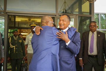 Congo : Visite d'amitié de Son Excellence Umaro Sissoco Embaló à Brazzaville Congo : Visite d'amitié de Son Excellence Umaro Sissoco Embaló à Brazzaville