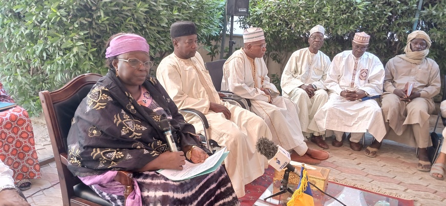 N'Djamena : Amina Kodjiana rencontre les pêcheurs pour promouvoir un marché du poisson moderne et accessible N'Djamena : Amina Kodjiana rencontre les pêcheurs pour promouvoir un marché du poisson moderne et accessible