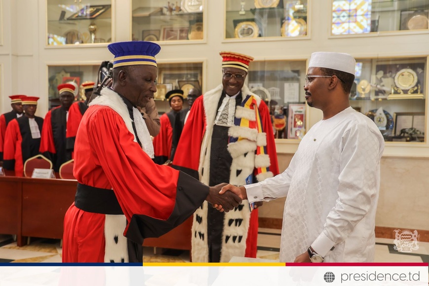 Tchad : Tédébaye Dangar prête serment en tant que juge au Conseil constitutionnel Tchad : Tédébaye Dangar prête serment en tant que juge au Conseil constitutionnel