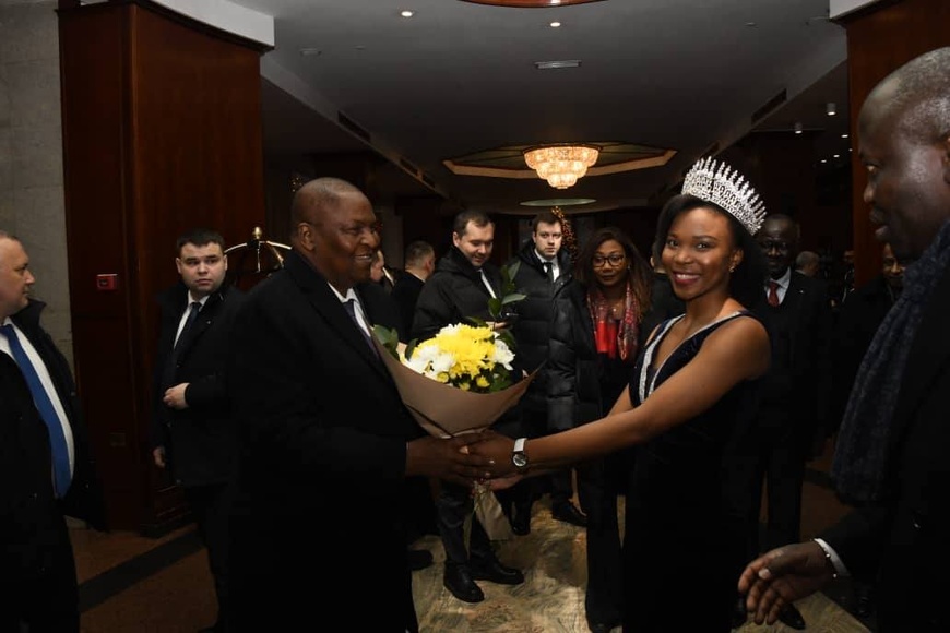 RCA-Russie : le président Touadera en visite à Moscou RCA-Russie : le président Touadera en visite à Moscou