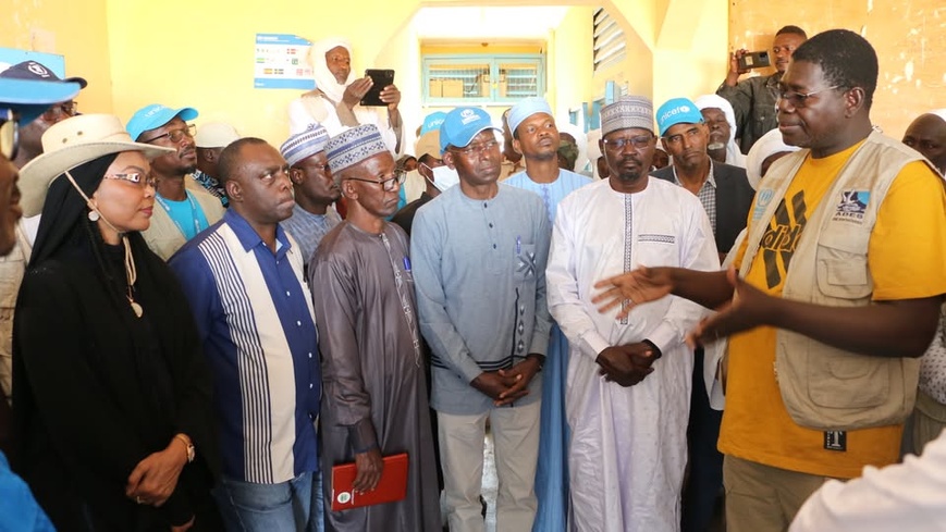 Fatima Haram Acyl et les Nations Unies s'engagent auprès des réfugiés et retournés de l'Est du Tchad Fatima Haram Acyl et les Nations Unies s'engagent auprès des réfugiés et retournés de l'Est du Tchad