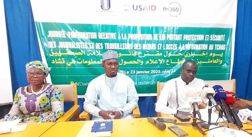 Tchad : : l'UJT informe sur une proposition de loi sur la sécurité des journalistes et l'accès à l'information Tchad : : l'UJT informe sur une proposition de loi sur la sécurité des journalistes et l'accès à l'information