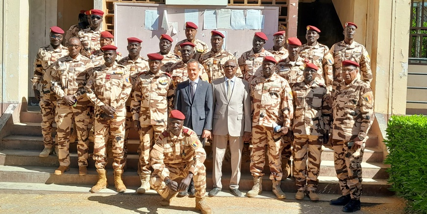 Le Tchad renforce la formation de ses militaires au droit international humanitaire grâce au CICR Le Tchad renforce la formation de ses militaires au droit international humanitaire grâce au CICR