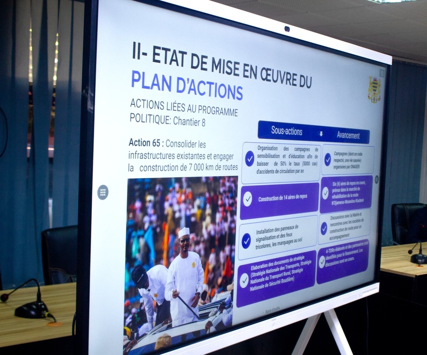 Tchad : Le Premier ministre fait le point sur les projets de développement des transports Tchad : Le Premier ministre fait le point sur les projets de développement des transports
