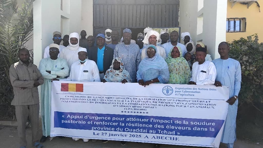 Ouaddaï : Le Tchad forme ses éleveurs aux techniques modernes de production fourragère Ouaddaï : Le Tchad forme ses éleveurs aux techniques modernes de production fourragère
