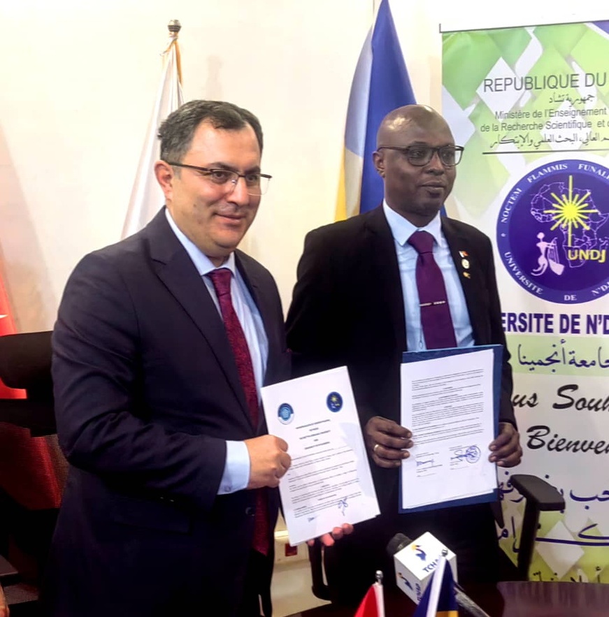 Tchad : protocole d'accord entre l'Université de N'Djamena et Necmettin Erbacan de Turquie Tchad : protocole d'accord entre l'Université de N'Djamena et Necmettin Erbacan de Turquie