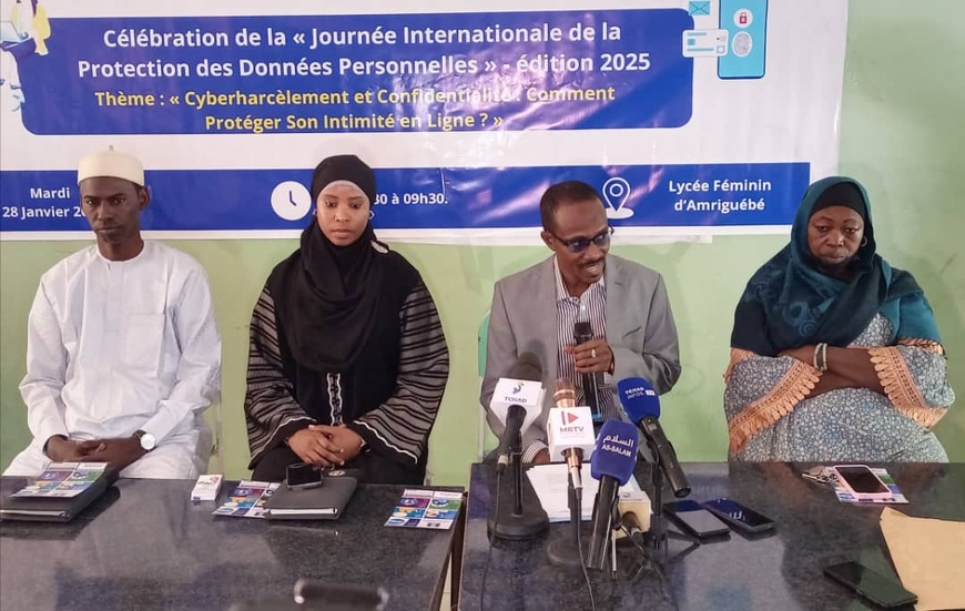 Tchad : l’ANSICE célèbre la Journée de protection des données personnelles au Lycée Féminin de N’Djamena Tchad : l’ANSICE célèbre la Journée de protection des données personnelles au Lycée Féminin de N’Djamena