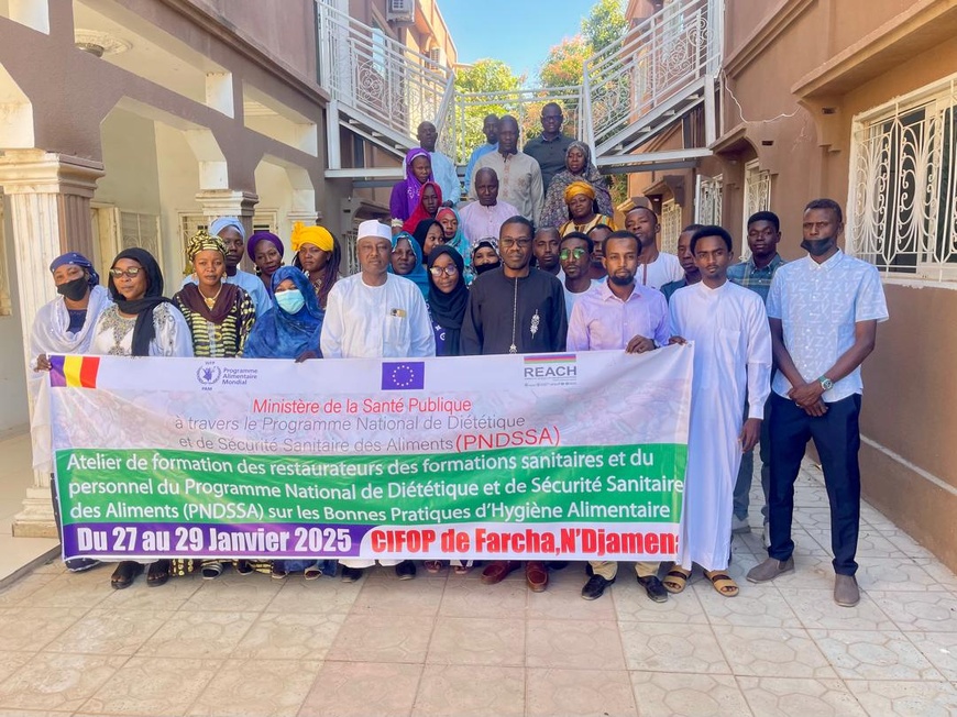 Tchad : des restaurateurs des hôpitaux formés aux bonnes pratiques d’hygiène Tchad : des restaurateurs des hôpitaux formés aux bonnes pratiques d’hygiène