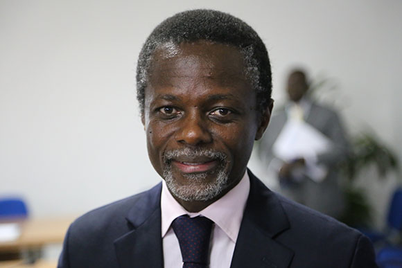 Le Représentant spécial du Secrétaire général des Nations Unies pour la République centrafricaine, Parfait Onanga-Anyanga.