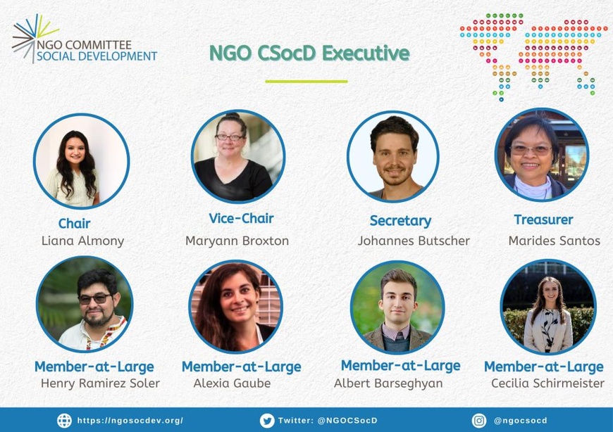 L'équipe exécutive de l'ONG CSocD. Photo : ngosocdev.org/ L'équipe exécutive de l'ONG CSocD. Photo : ngosocdev.org/