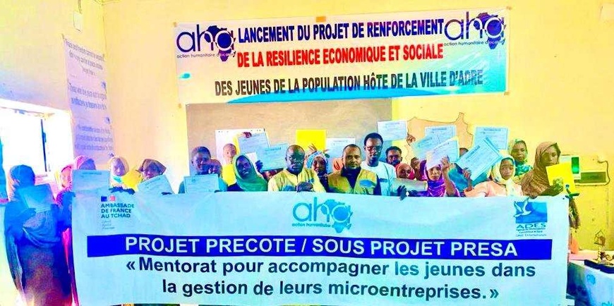 Tchad : au Ouaddaï, l’ONG AHA forme des jeunes pour bâtir des micro-entreprises solides et durables Tchad : au Ouaddaï, l’ONG AHA forme des jeunes pour bâtir des micro-entreprises solides et durables