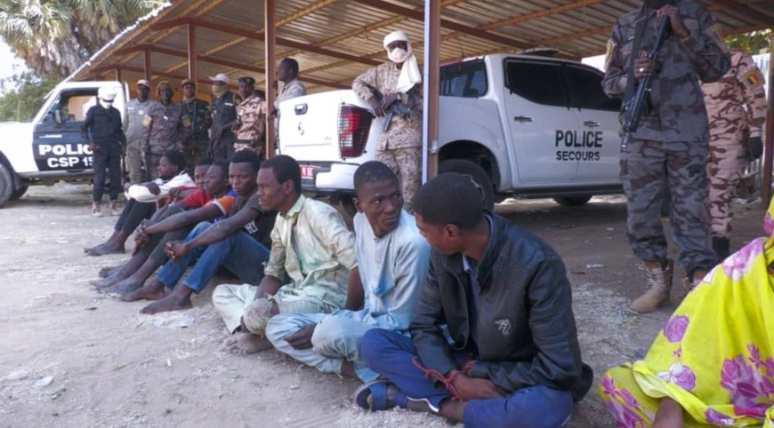 Tchad : 15 présumés malfrats arrêtés à N’Djamena Tchad : 15 présumés malfrats arrêtés à N’Djamena