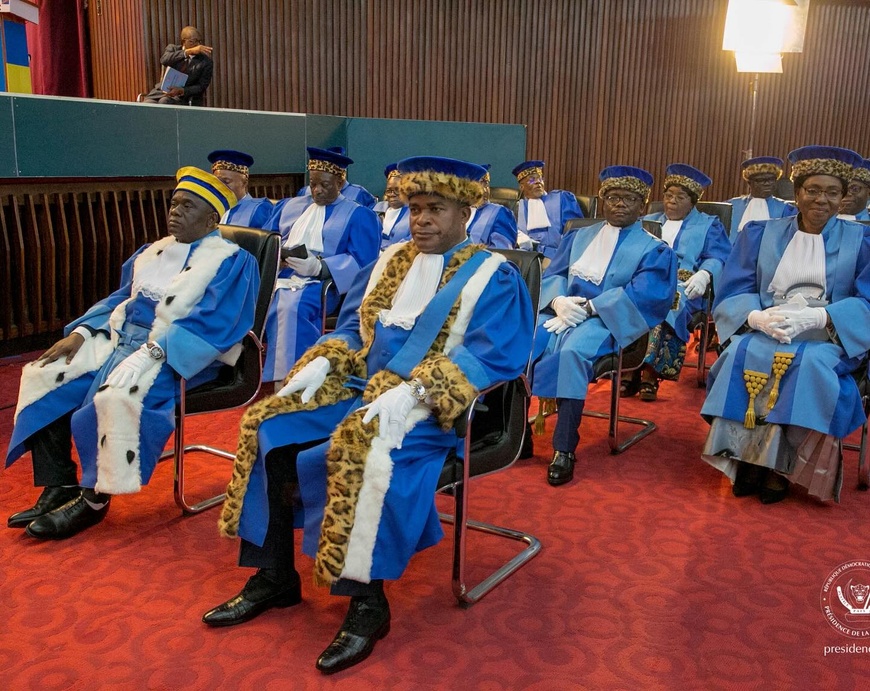 RDC : prestation de serment de deux nouveaux juges de la Cour constitutionnelle RDC : prestation de serment de deux nouveaux juges de la Cour constitutionnelle