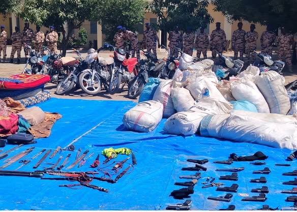 Tchad - Coup de filet à N'Djaména : Plus de 50 malfrats et un arsenal saisis Tchad - Coup de filet à N'Djaména : Plus de 50 malfrats et un arsenal saisis