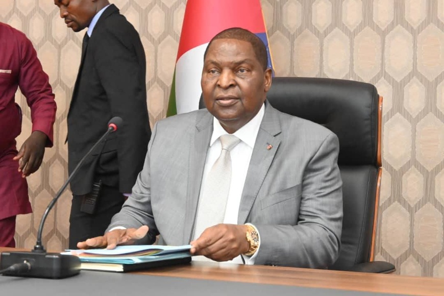 RCA : le président de la République préside la première réunion de trésorerie de l’année 2025 RCA : le président de la République préside la première réunion de trésorerie de l’année 2025