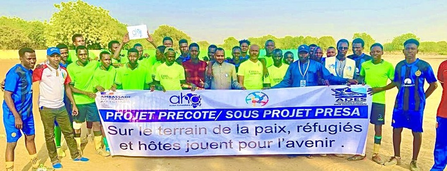 Tchad - Adré : Un match de football pour renforcer la cohésion sociale entre réfugiés et hôtes Tchad - Adré : Un match de football pour renforcer la cohésion sociale entre réfugiés et hôtes