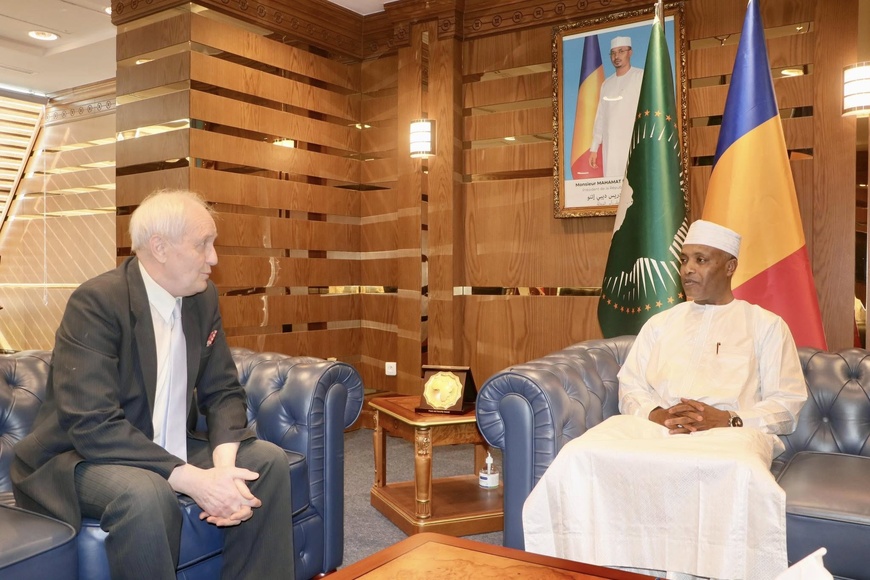 Tchad : l’ambassadeur de Russie reçu par le ministre des Affaires étrangères Tchad : l’ambassadeur de Russie reçu par le ministre des Affaires étrangères