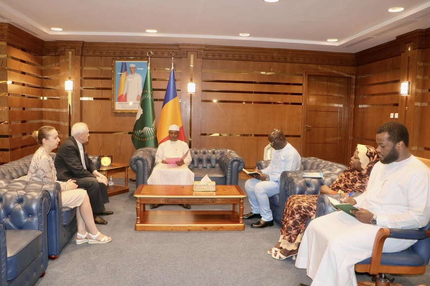 Tchad : l’ambassadeur de Russie reçu par le ministre des Affaires étrangères Tchad : l’ambassadeur de Russie reçu par le ministre des Affaires étrangères