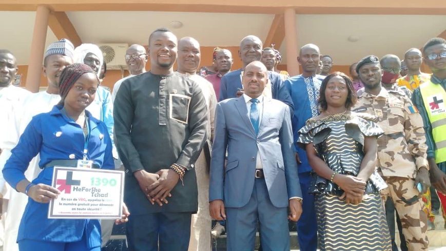 HeForShe Tchad lance une campagne de lutte contre les VBG à Sarh : La ligne verte 1390 au cœur de l'action HeForShe Tchad lance une campagne de lutte contre les VBG à Sarh : La ligne verte 1390 au cœur de l'action